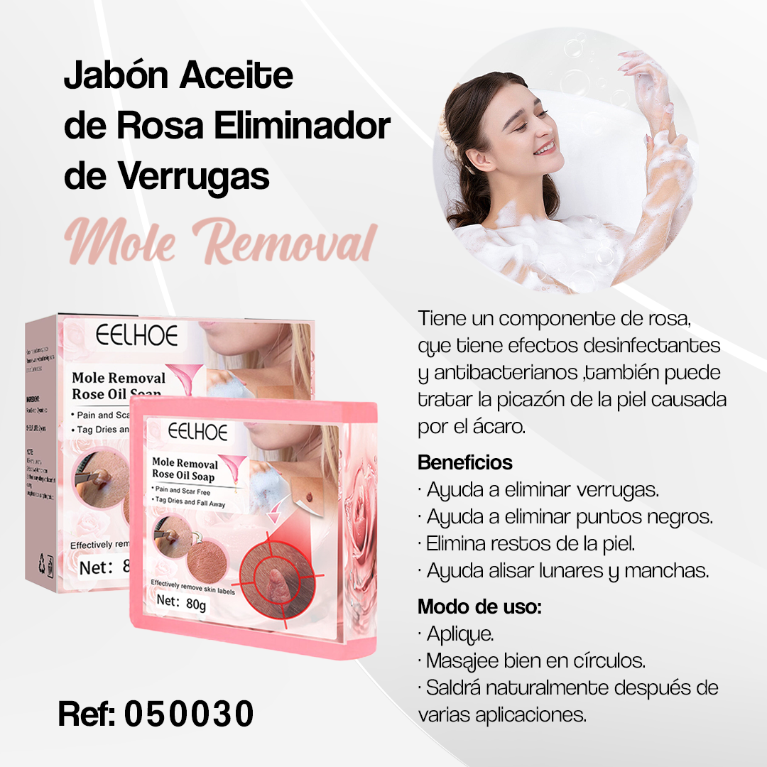 050030-JABÓN  ELIMINADOR DE VERRUGAS